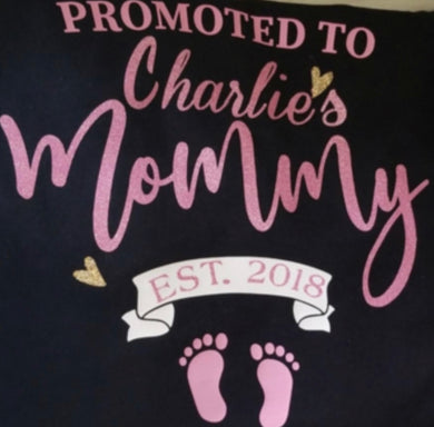 Promoted to Mommy T Shirt